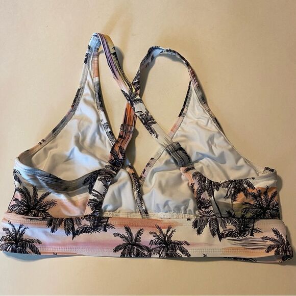 Next swimwear swimsuit bikini top NE12130 top tropical palm trees L - Picture 4 of 8